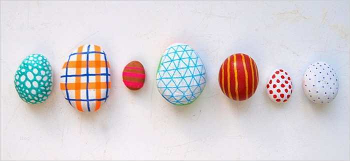 Salzteig Basteln Vorlagen Best Of Ostereier Basteln Aus Steinen