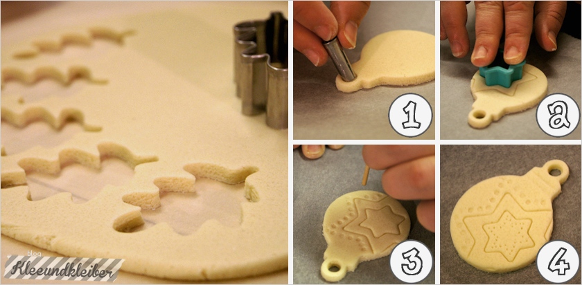 Salzteig Basteln Vorlagen Schön Baumschmuck Aus Salzteig Diy Anleitung