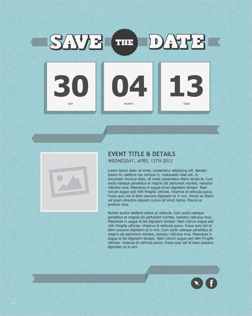 Save the Date Email Vorlage Business Wunderbar Invitation Email Marketing Templates Invitation Email
