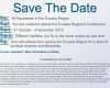 Save the Date Email Vorlage Business Wunderbar Save the Date Eurasia Regional Conference