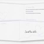 Save the Date Vorlage Erstaunlich Vorlage Save the Date Karten Faden Herz