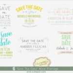 Save the Date Vorlage Word Luxus Save the Date Word Overlays Set Of 6 Overlays Cpz045