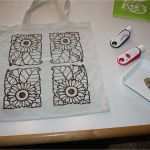 Schablonen Textil Vorlagen Cool Siebdruck Selbermachen Mit Wiederholenden Mustern