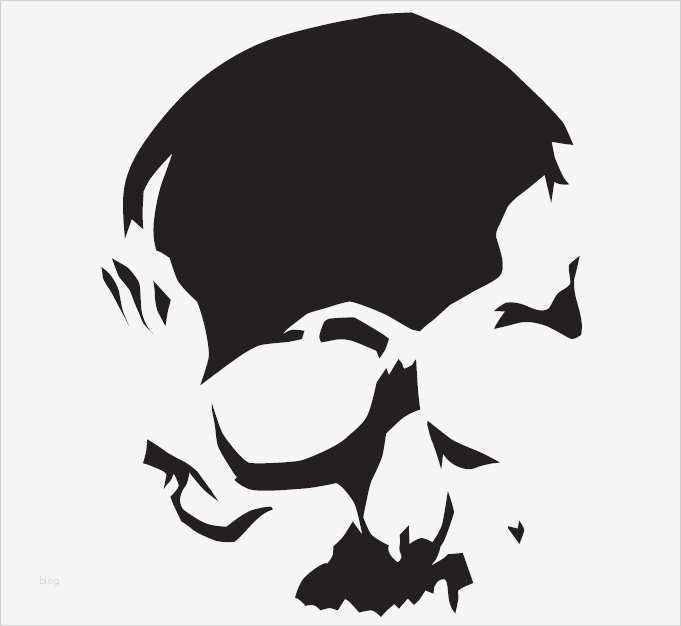 Schablonen Vorlagen Elegant Skull Stencil Template Stencil Airbrush