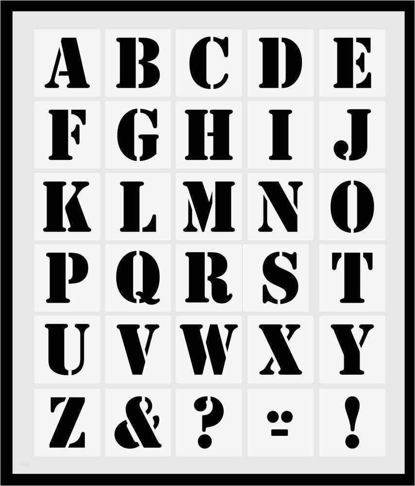 Schablonen Vorlagen Zum Ausdrucken Kostenlos Inspiration Buchstaben