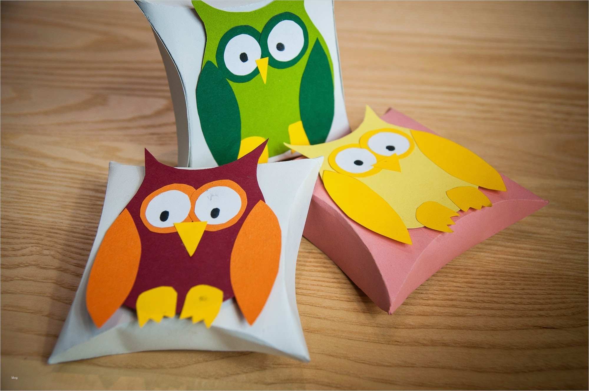 Schachtel Basteln Vorlage Luxus Eulen Schachtel Aus Papier Basteln