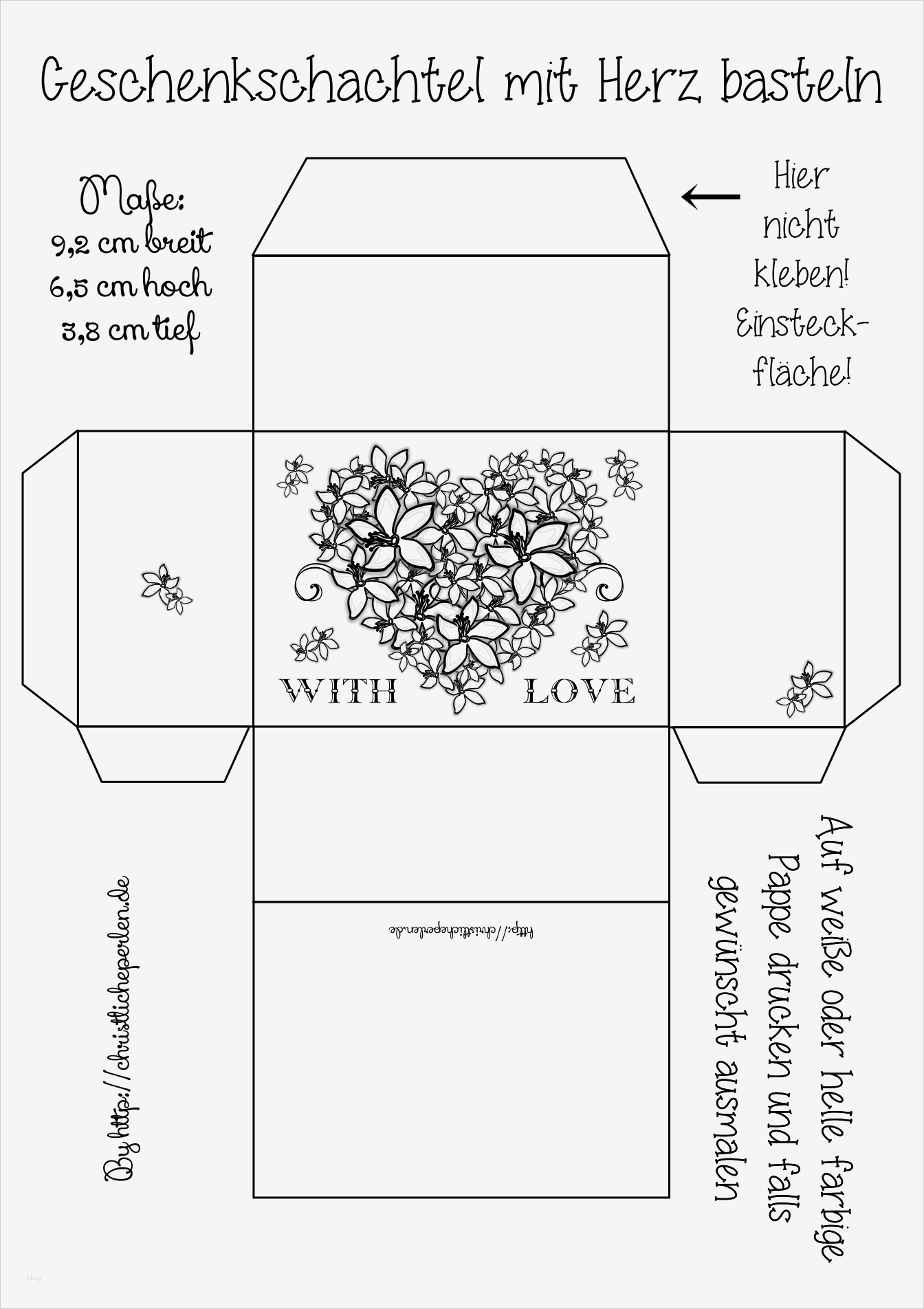 Schachtel Basteln Vorlage Zum Ausdrucken Erstaunlich Herzschachteln Basteln