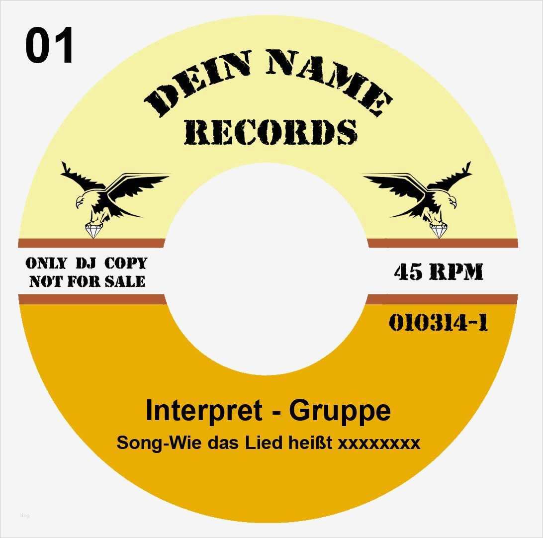 Schallplatten Label Vorlage Hübsch Hprechts