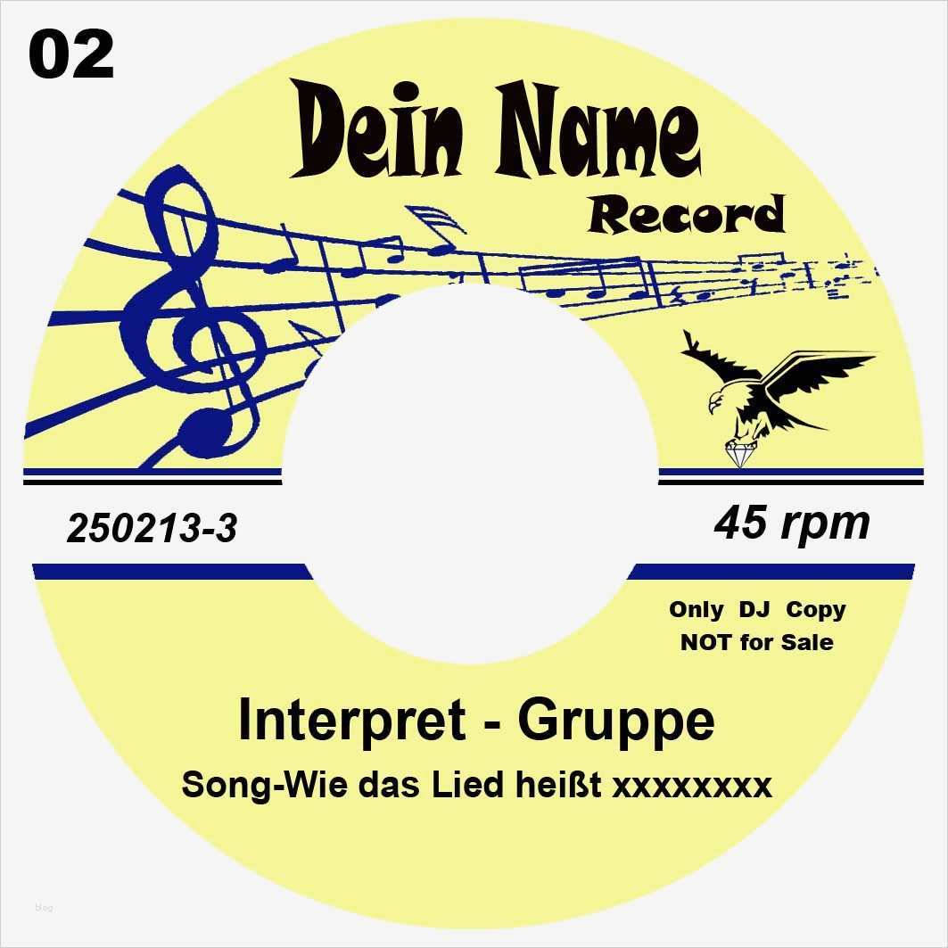 Schallplatten Label Vorlage Neu Hprechts