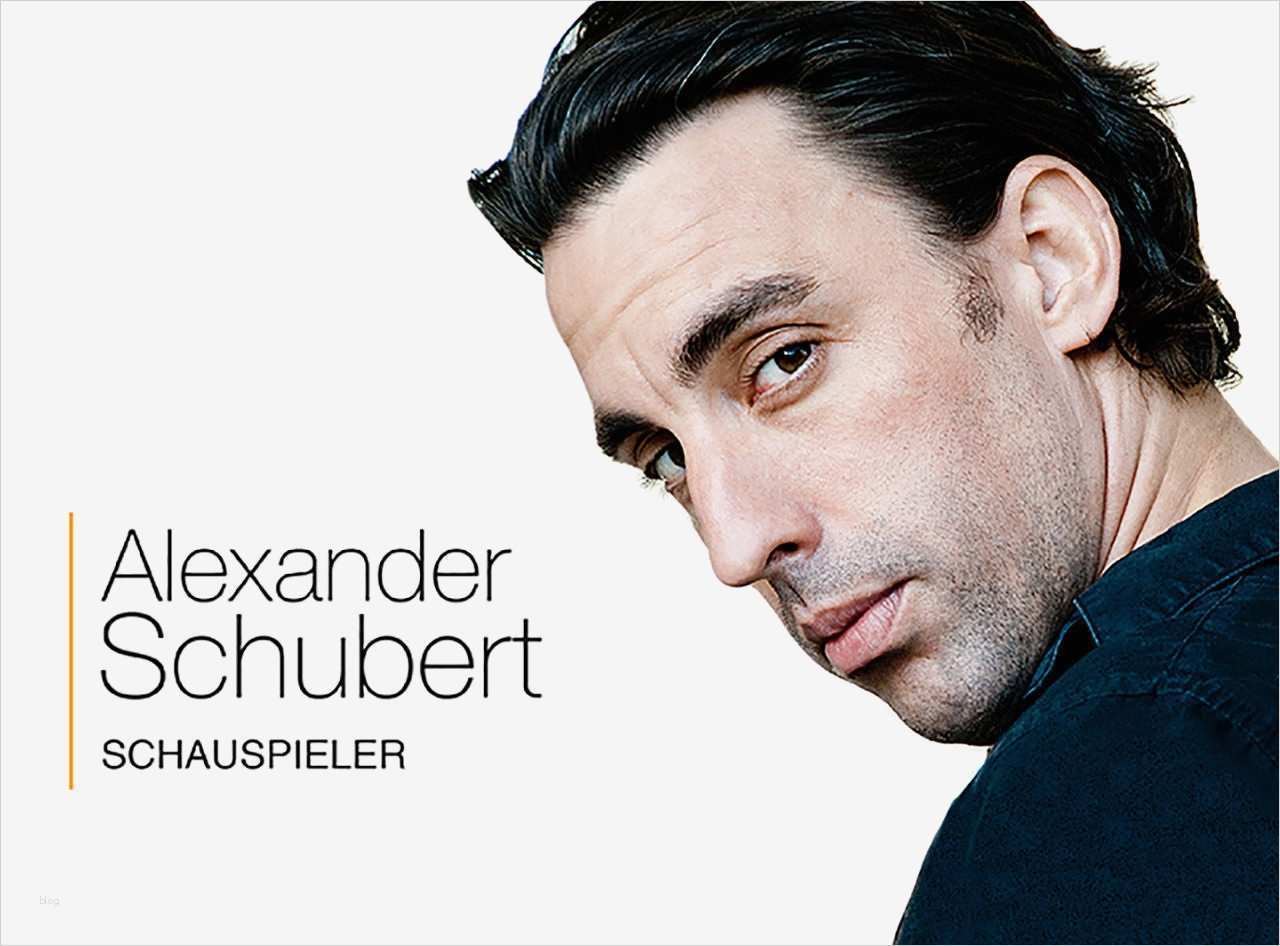 Schauspieler Vita Vorlage Beste Alexander Schubert