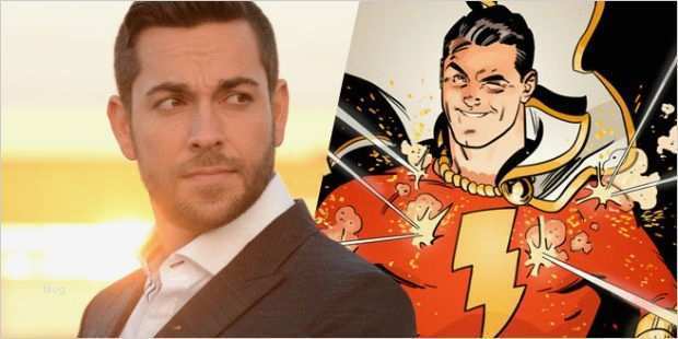 Schauspieler Vita Vorlage Schön "shazam " Erstes Set Bild Zeigt Zachary Levi Im Kostüm