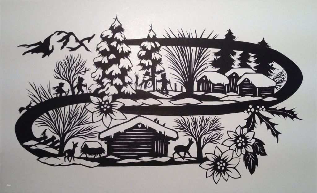 Scherenschnitt Vorlagen Erstaunlich Weihnachtskarten Scherenschnitt