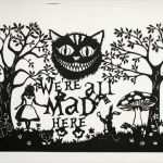 Scherenschnitt Vorlagen Kostenlos Wunderbar Scherenschnitt Alice Im Wunderland Eigenkreation