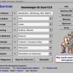 Schichtbuch Vorlage Excel Erstaunlich Hausmanager Für Excel