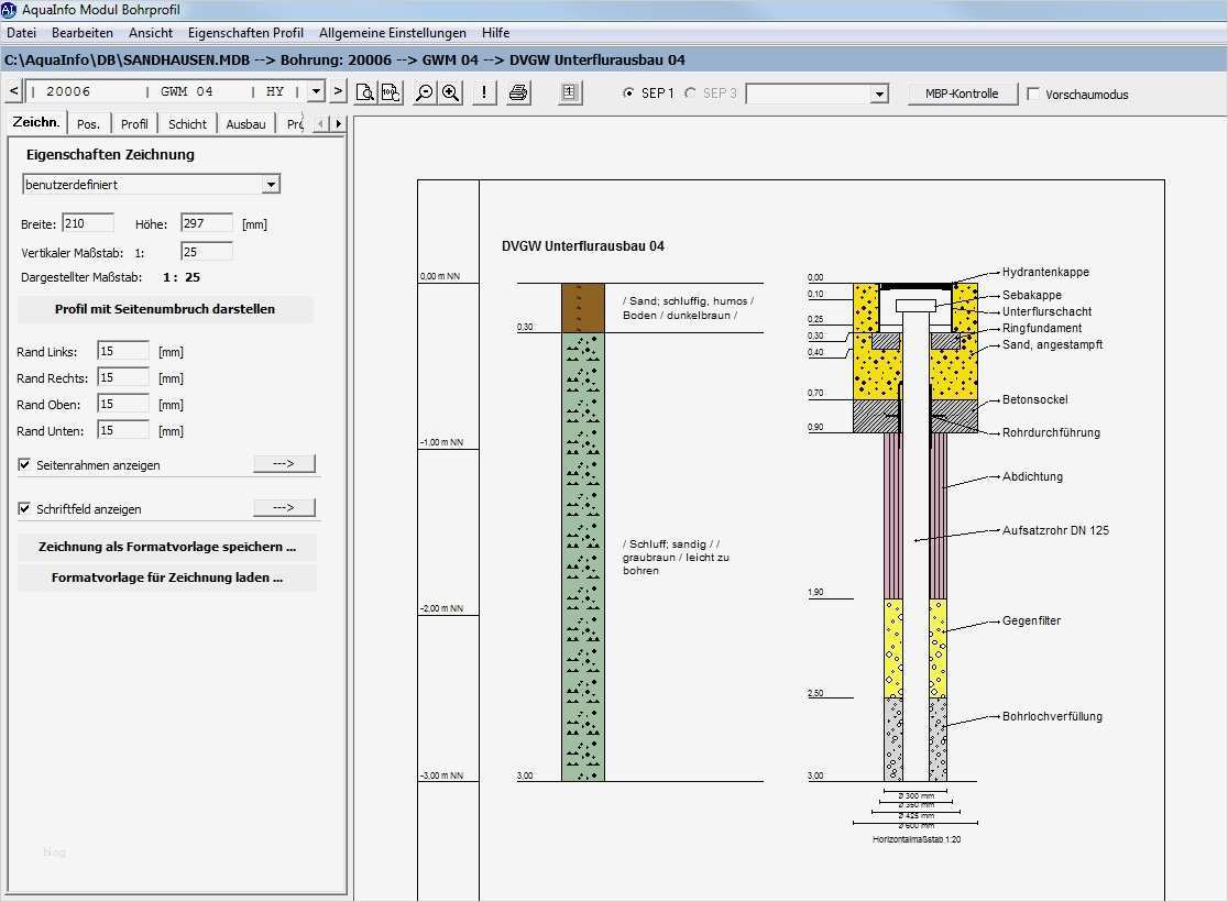 Schichtenverzeichnis Din 4022 Vorlage Gut Din 4023