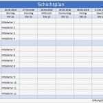 Schichtplan Excel Vorlage Elegant Schichtplan Vorgaben Vorlage Muster Beispiel