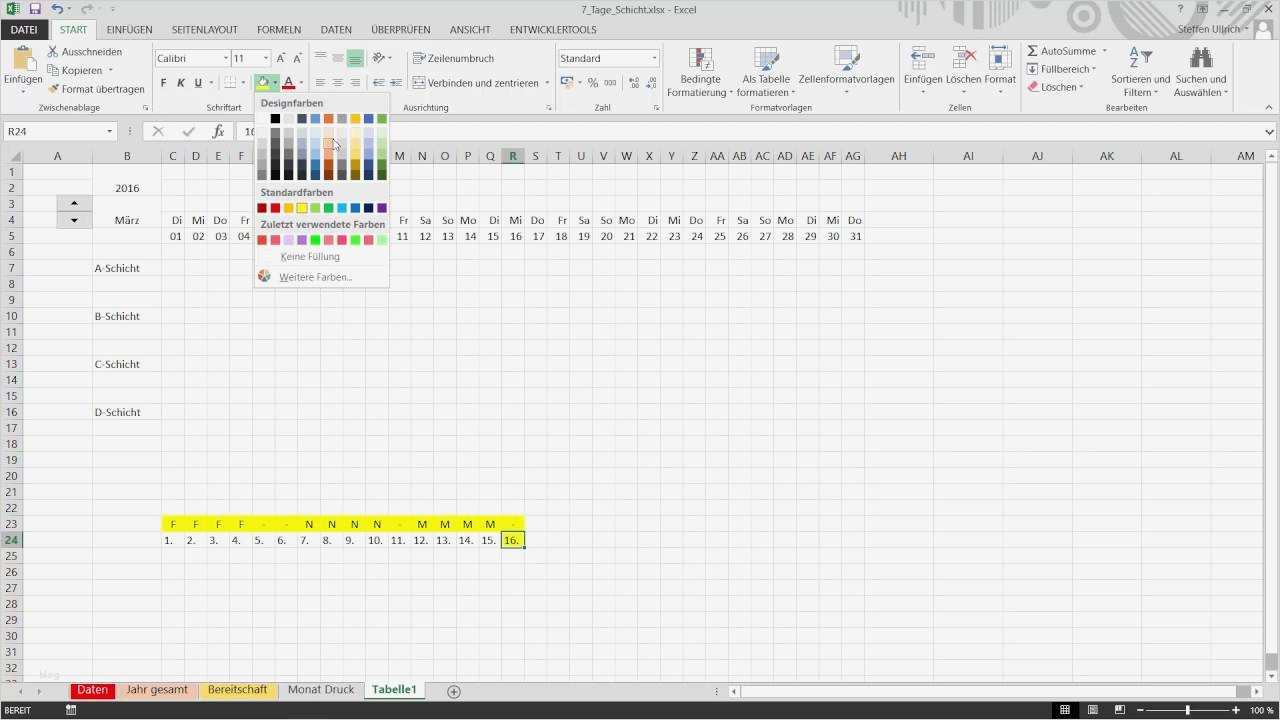 Schichtplan Excel Vorlage Genial Schichtplan Mit Excel Erstellen Allgemeine Berechnung