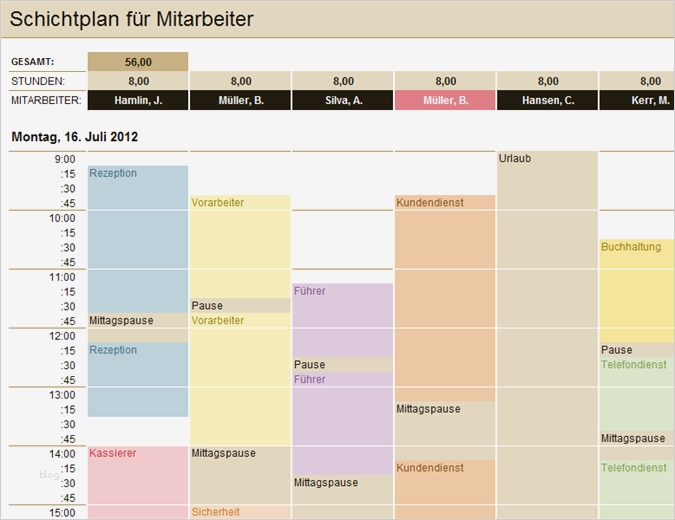 Schichtplan Excel Vorlage Kostenlos Süß Wunderbar Excel Schichtplan Vorlage Galerie