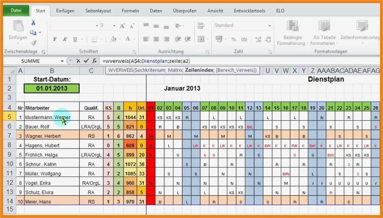 Schichtplan Excel Vorlage Neu 9 Excel Schichtplan Vorlage