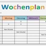Schichtplan Vorlage Pdf Best Of Wochenplan Vorlage Download