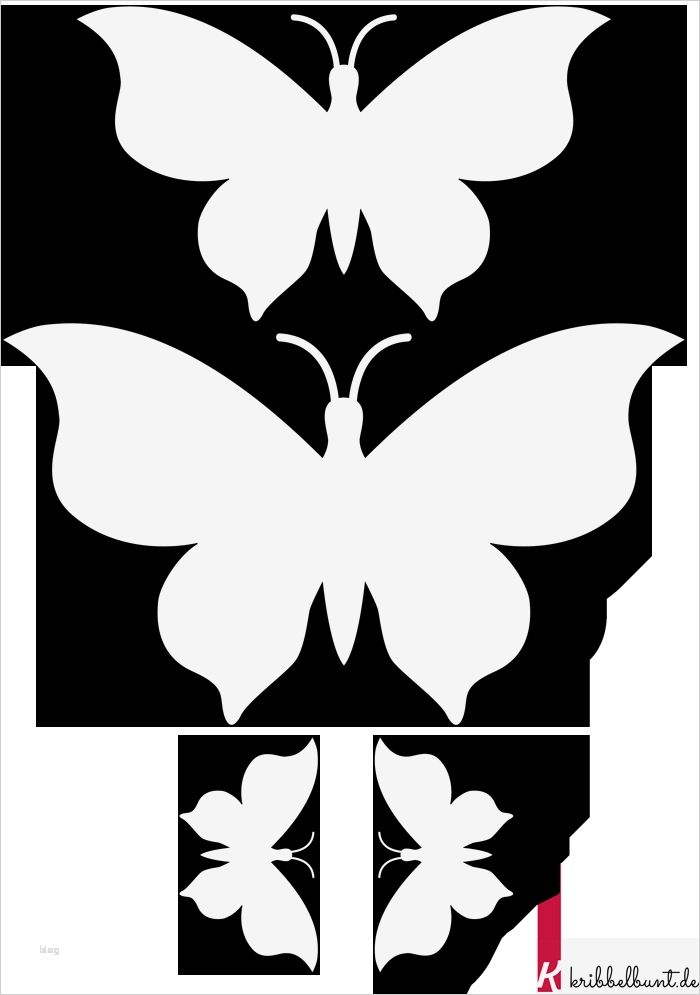 Schmetterling Vorlage Inspiration Schmetterling Vorlage Zum Ausdrucken Pdf Kribbelbunt
