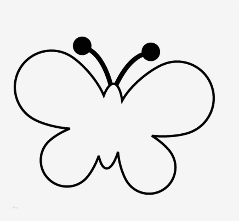 Schmetterling Vorlage Zum Ausdrucken Hübsch Ausmalbild Tiere Einfacher Schmetterling Kostenlos Ausdrucken