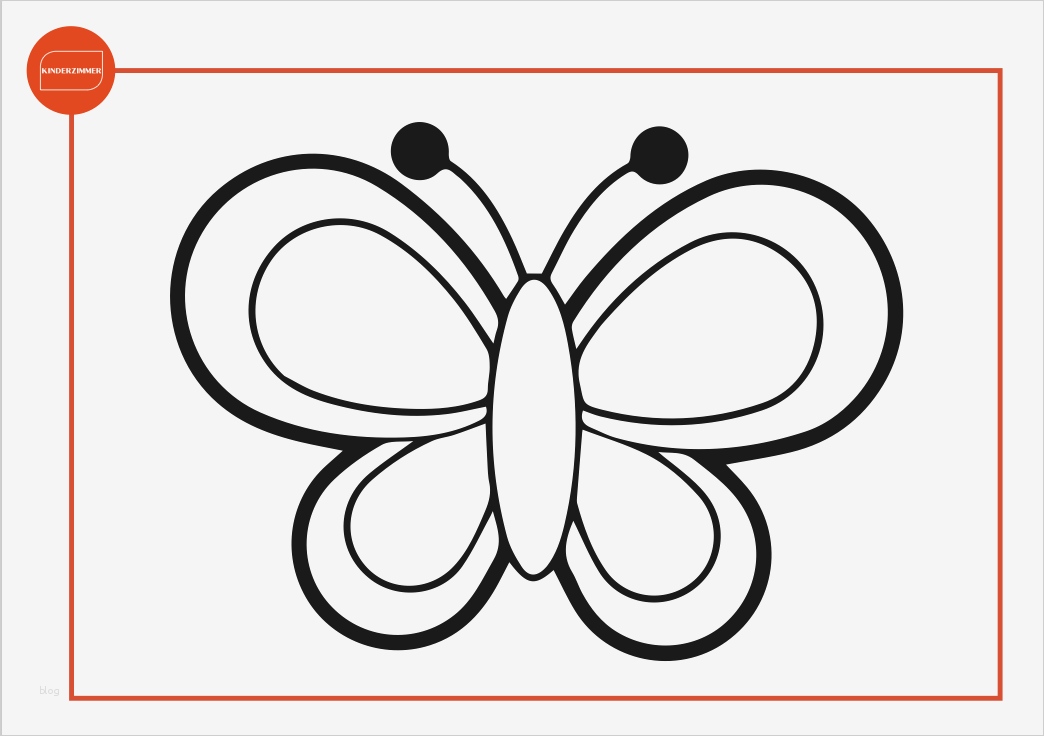 Schmetterling Vorlage Zum Ausdrucken Wunderbar Perfekt Für Kinder Ab 3 Jahren Ausmalbilder