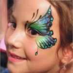 Schminken Karneval Vorlagen Einzigartig 296 Besten Schmetterling Schminken Bilder Auf Pinterest