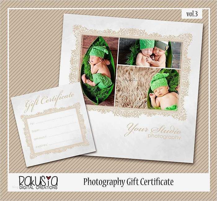 Schmuck Gutschein Vorlage Wunderbar Fotografie Gutschein Vorlage sofort Download