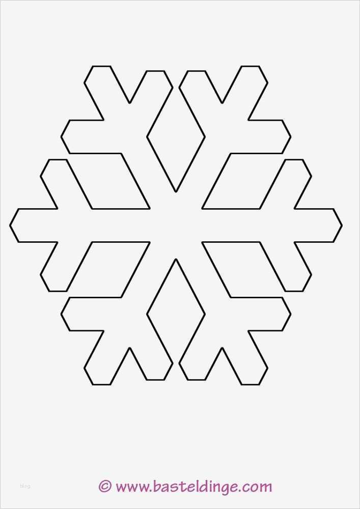 Schneeflocken Vorlagen Zum Ausdrucken Cool Verschiedene Schneeflocken Vorlagen – Basteldinge