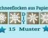 Schneeflocken Vorlagen Zum Ausschneiden Elegant Schneeflocken Aus Papier Schneiden