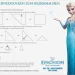 Schneeflocken Vorlagen Zum Ausschneiden Genial Papierschneeflocken Aus Dem Disney &quot;die Eiskönigin