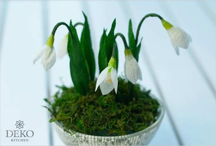 Schneeglöckchen Vorlage Süß Diy Süße Frühlingsdeko Mit Schneeglöckchen Aus