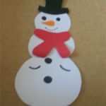 Schneemann Basteln Vorlage Inspiration Ein Schneemann Zum Ausschneiden Als Winterliche Bastelidee