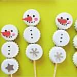 Schneemann Vorlage Zum Ausschneiden Cool Wiola S Papiermomente Schneemann Basteln Mit Kronkorken