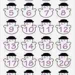 Schneemann Vorlage Zum Ausschneiden Wunderbar Wintermotive Adventskalender Zahlen Zum Ausdrucken