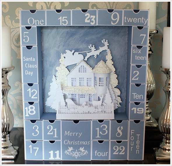 Schneideplotter Vorlagen Neu Adventskalender Basteln Mit Der Silhouette Curio
