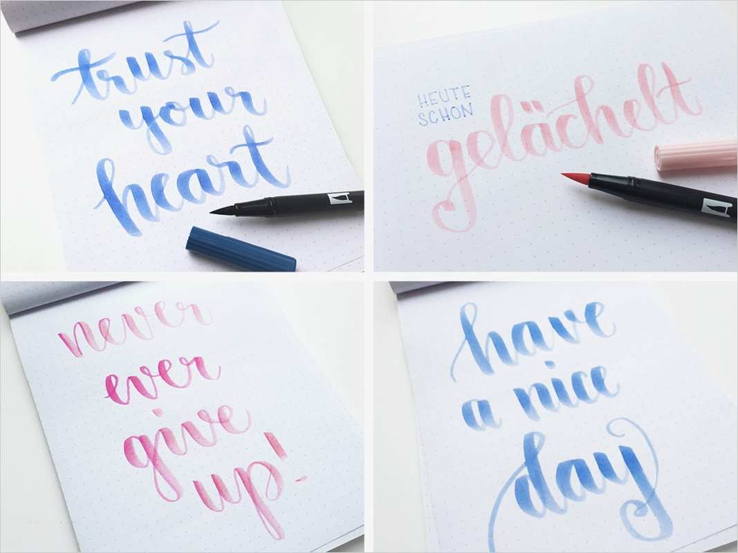 Schön Schreiben Lernen Vorlagen Luxus Handlettering – Kreatives Schreiben Wie Du Einfach