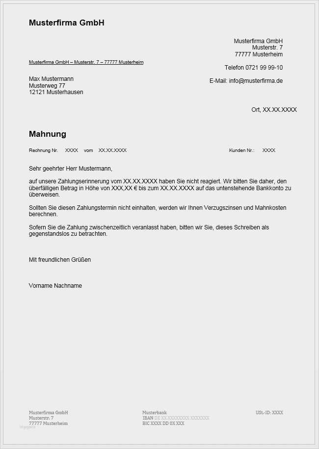 Schön Schreiben Vorlage Best Of 31 Schön Zahlungserinnerung Schreiben Vorlage Ideen