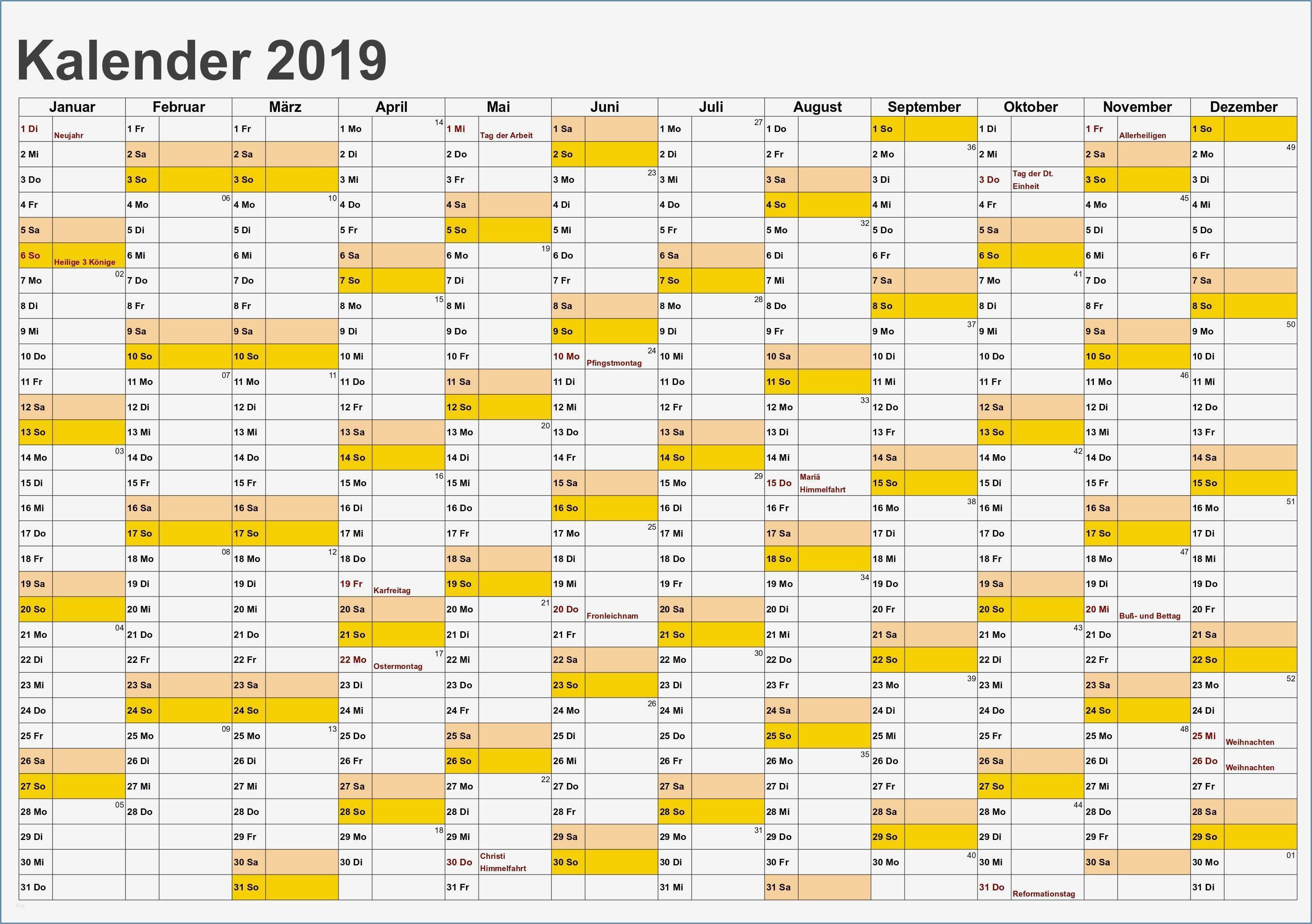 Kalender 2019 mit Ferien und Feiertagen Hessen Ferien 2017