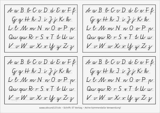 Schönschrift Lernen Vorlage Wunderbar Ausgangsschrift – Vorlage