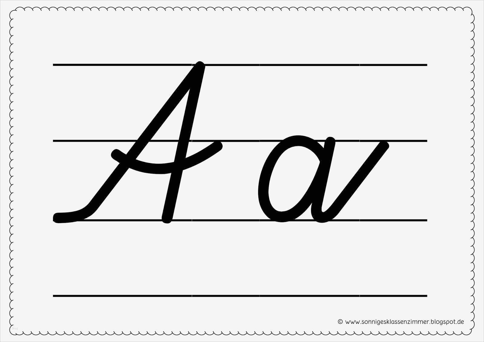 Schreibschrift Abc Vorlage Best Of sonniges Klassenzimmer Schreibschrifthelfer