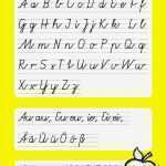 Schreibschrift Abc Vorlage Beste sonniges Klassenzimmer Schreibschrifthelfer