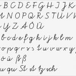 Schreibschrift Abc Vorlage Schön File Vereinfachte Ausgangsschrift Wikimedia Mons