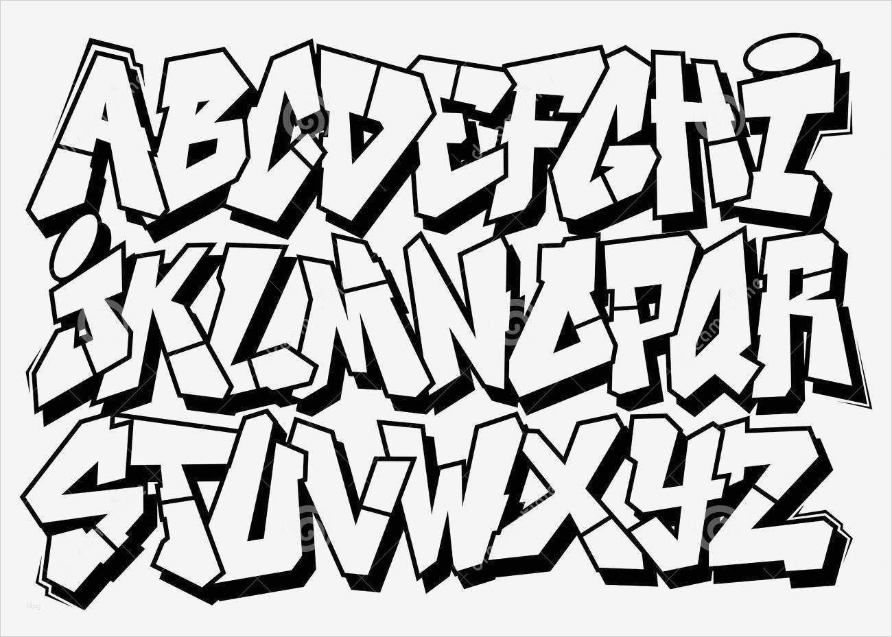 Schrift Vorlagen Beste Buchstaben Graffiti Vorlagen Graffiti Alfabet
