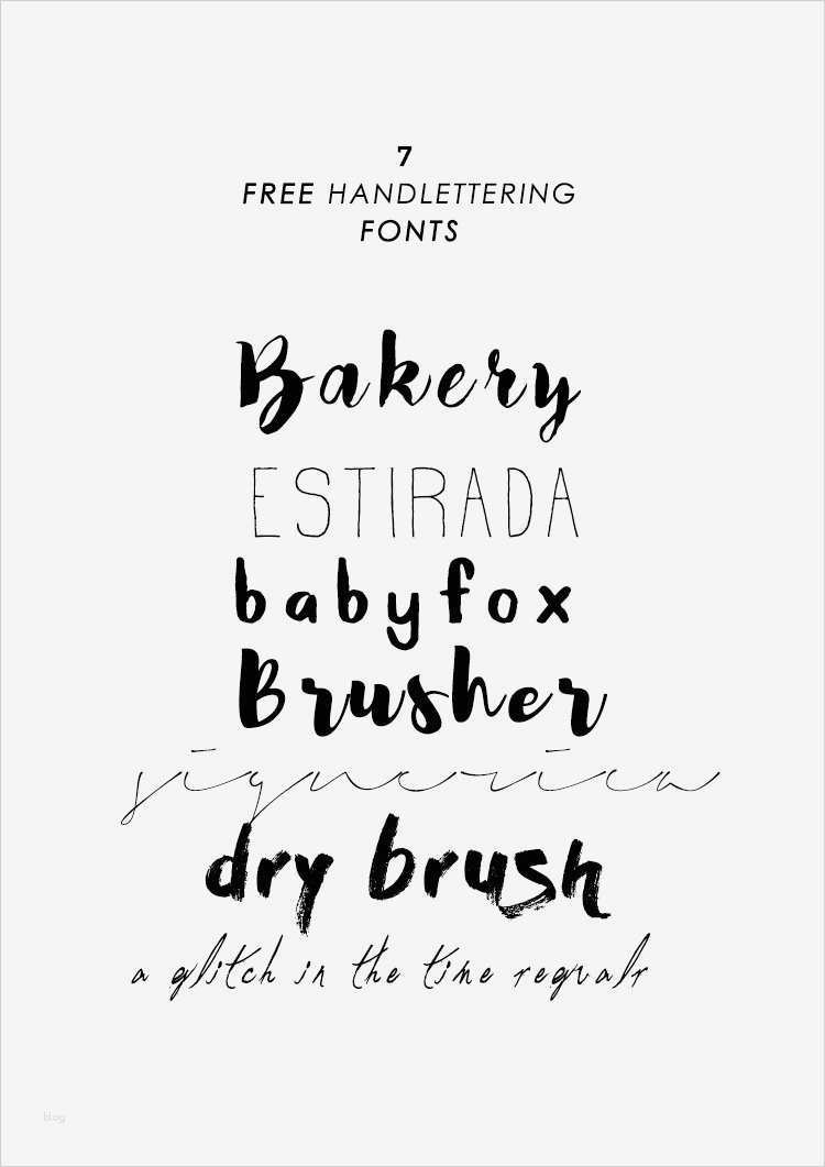 Schrift Vorlagen Cool 7 Kostenlose Handgeschriebene Schriftarten Free Download