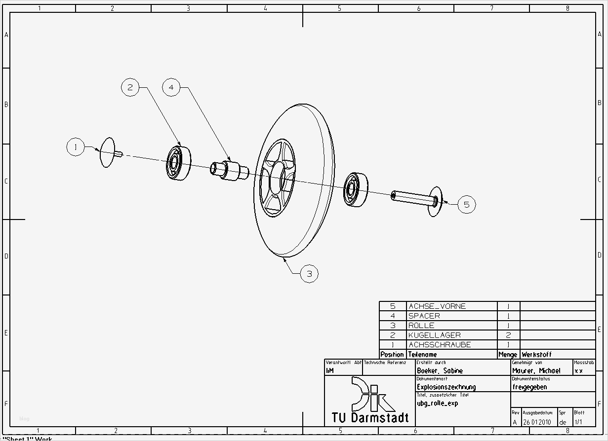 Schriftfeld Din En iso 7200 Vorlage Angenehm 7 3 2 Explosionsdarstellung Mit Stückliste Und