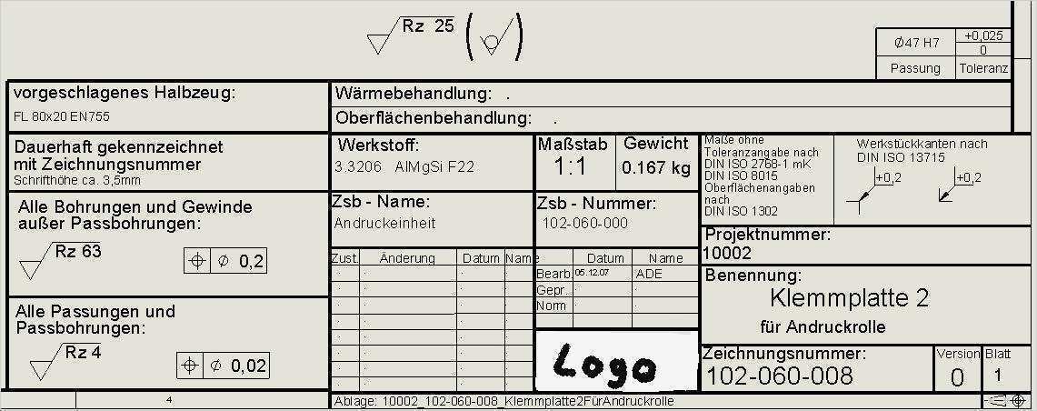 Schriftfeld Din En iso 7200 Vorlage Einzigartig Schriftfeld Für Baugruppen norm Siemens Plm software