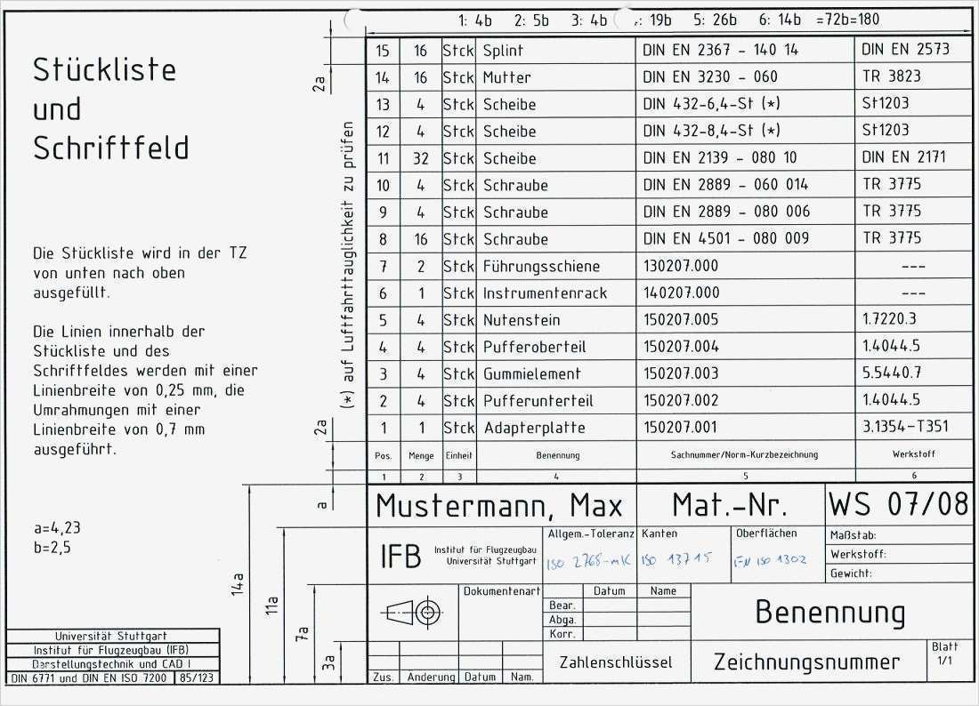 Schriftfeld Din En iso 7200 Vorlage Elegant Schriftfeld Cad Vorlage