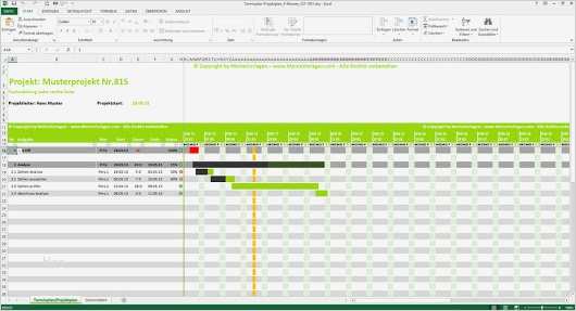 Schriftliche Dokumentation Vorlage Genial Excel Projektplan Projektplanungstool Für Kleine Projekte